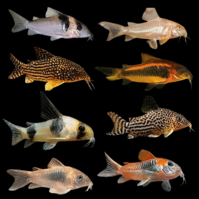 20 x Assorted Premium Corydoras 3cm