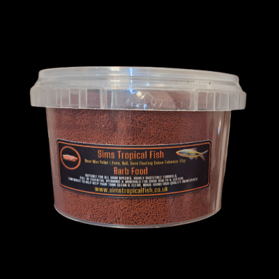 12 x Sims Tropical Fish Barb Food 175G