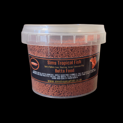 12 x Sims Tropical Fish Betta Food 65G