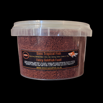 12 x Sims Tropical Fish Fancy Goldfish Food 175G