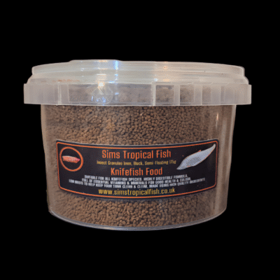 12 x Sims Tropical Fish Knifefish Food 175G