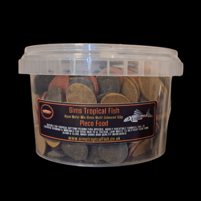 12 x Sims Tropical Fish Pleco Food 150G