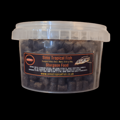 12 x Sims Tropical Fish Sturgeon Food 150G