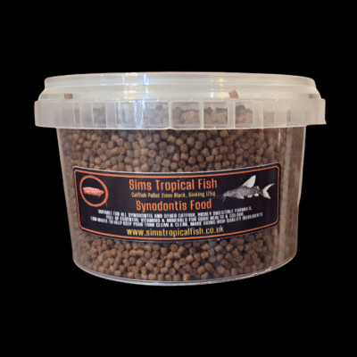 12 x Sims Tropical Fish Synodontis Food 175G
