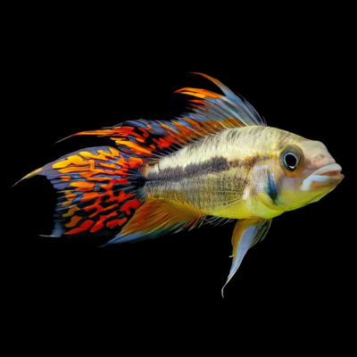 10 x Apistogramma Cacatuoides Double Red 4cm