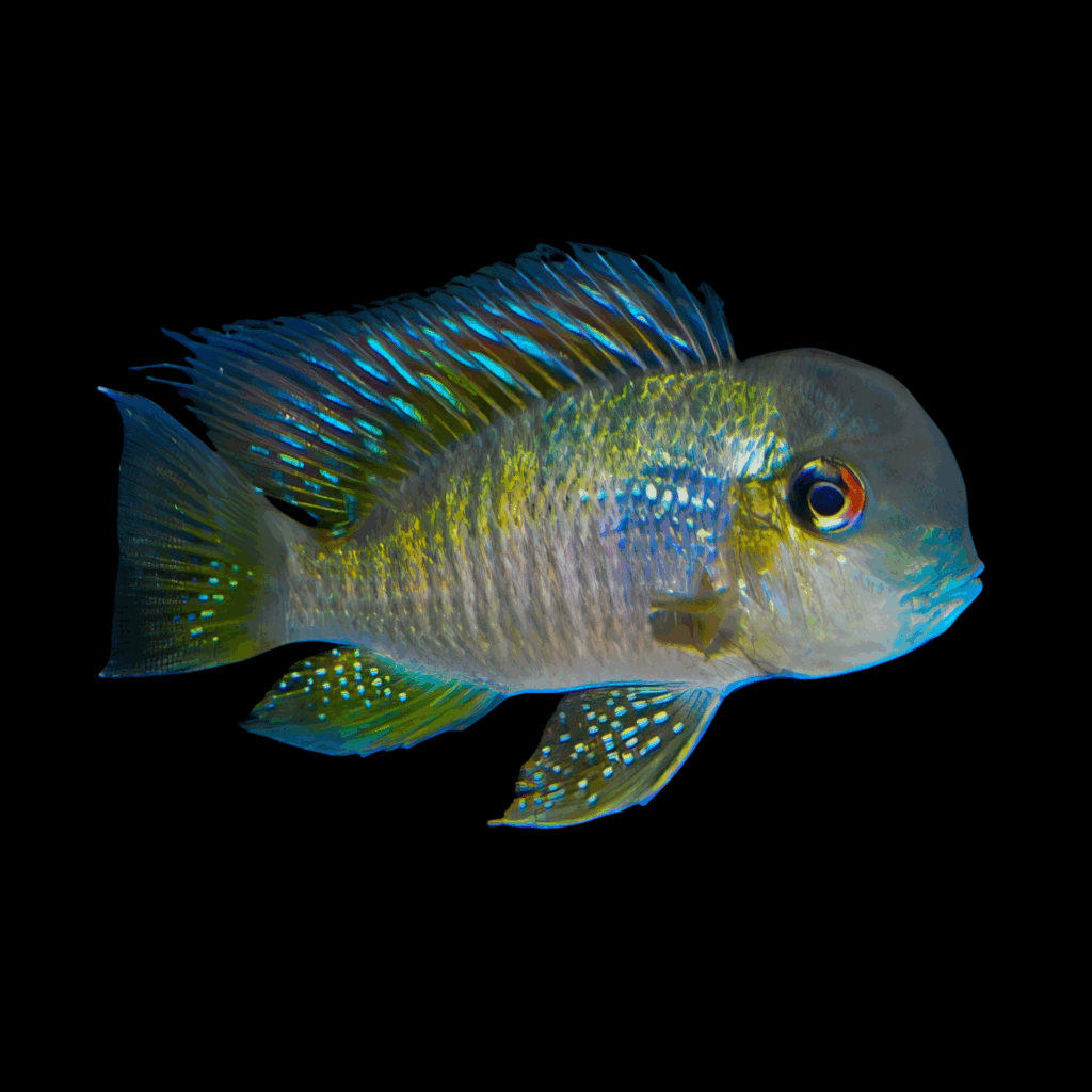 10 x Geophagus Balzanii 4cm