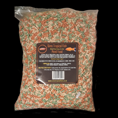 6 x Sims Tropical Fish Pond Food 15 Litre